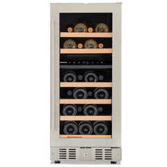Wine Enthusiast Latitude S 15" Smart Wi-Fi Undercounter Dual Zone Wine Cellar