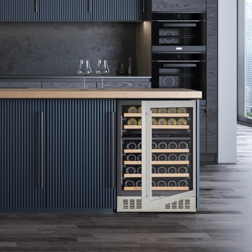 Wine Enthusiast Latitude S 24" Smart Wi-Fi Undercounter Dual Zone Wine Cellar