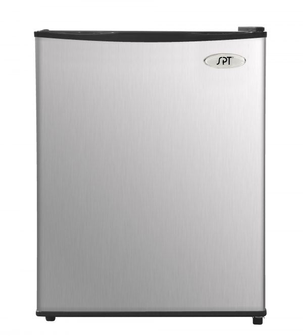 SPT 2.4 cu. ft. Stainless Refrigerator with Energy Star