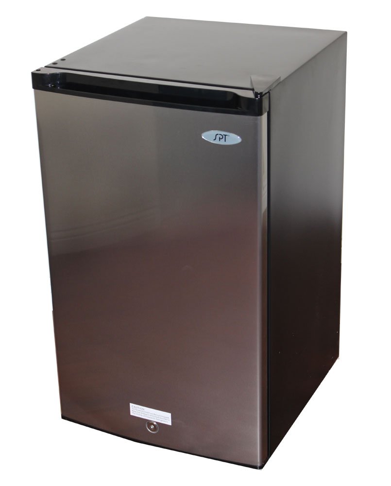 SPT - 3.0 cu.ft. Upright Freezer with Energy Star - Stainless Steel