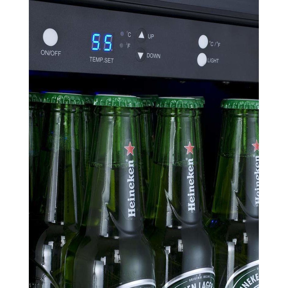 Allavino -FlexCount II Tru-Vino 15" Wide Stainless Steel Right Hinge Beverage Fridge AO VSBC15-SR20