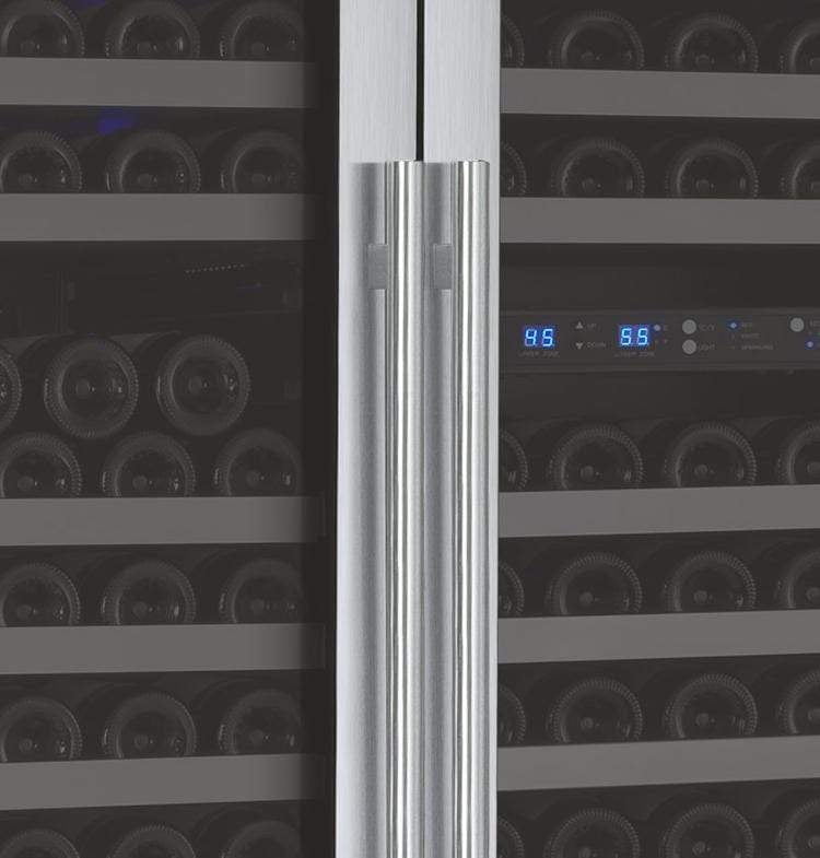 Allavino  FlexCount II Tru-Vino 349 Bottle Three Zone Stainless Steel Wine Refrigerator 3Z-VSWR7772-S20