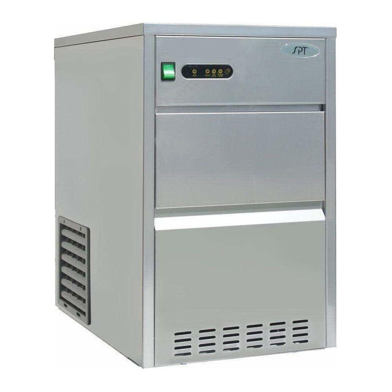 Sunpentown 110 lbs Automatic Stainless Steel Ice Maker