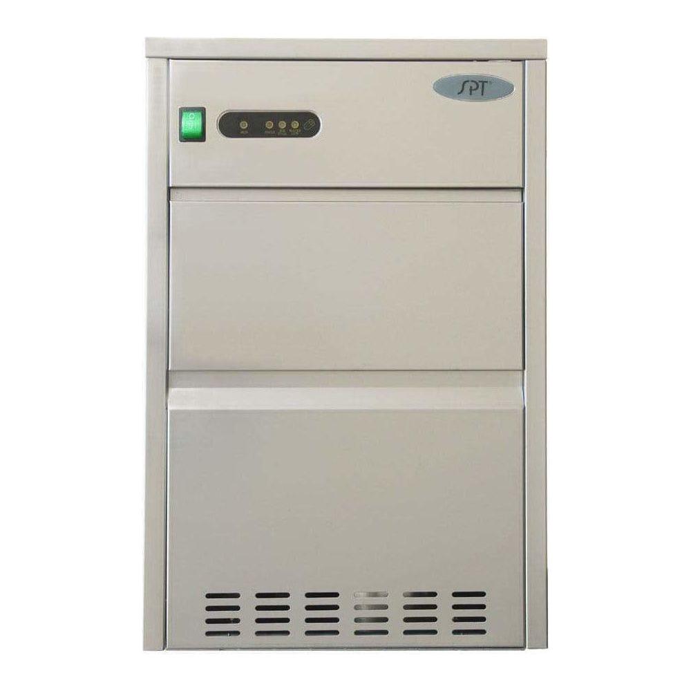 Sunpentown 110 lbs Automatic Stainless Steel Ice Maker
