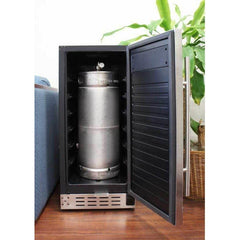 Sunpentown 2.9 cu.ft. Stainless Steel Under-Counter Beer Froster