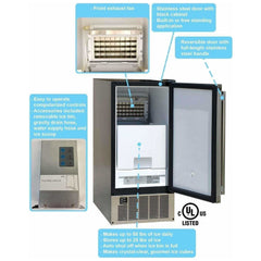 Sunpentown Under-Counter Ice Maker