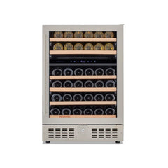 Wine Enthusiast Latitude S 24" Smart Wi-Fi Undercounter Dual Zone Wine Cellar