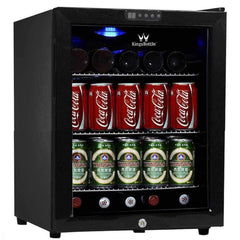 WineCools- KBU-52-BP 45 Can Compressor Mini Bar Fridge