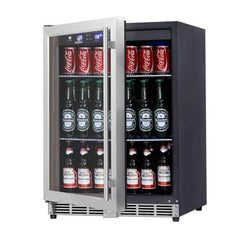 WineCools- KBU50BX 24 Inch Under Counter Beer Cooler Fridge Built In