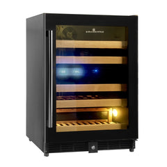 WineCools- KBU50DX 44 Bottles 24 inch Under Counter Dual Zone Wine Cooler