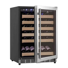 WineCools- KBU50WX 46 Bottle 24 inch Under Counter Wine Cooler Built in