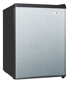 SPT - 2.4 cu.ft. Compact Refrigerator with Energy Star - Stainless Steel