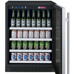 Allavino FlexCount 24" Wide Left Hinge Beverage Center  AO VSBC24-SL20