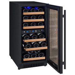 Allavino FlexCount II Tru-Vino 30 Bottle Dual Zone Black Wine Fridge VSWR30-2BR20