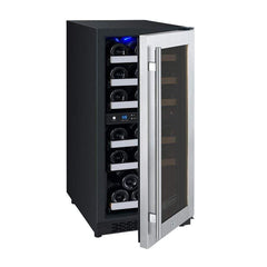 Allavino FlexCount II Tru-Vino 30 Bottle Dual Zone Stainless Steel Right Hinge Wine Fridge VSWR30-2SR20