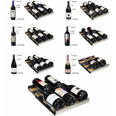 Allavino  FlexCount II Tru-Vino 30 Bottle Single Zone Stainless Steel Right Hinge Wine Fridge VSWR30-1SR20