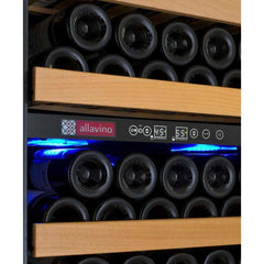 Allavino  Vite II Tru-Vino 99 Bottle Dual Zone Black Right Hinge Wine Fridge YHWR99-2BR20