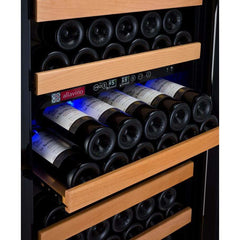 Allavino  Vite II Tru-Vino 99 Bottle Dual Zone Black Right Hinge Wine Fridge YHWR99-2BR20