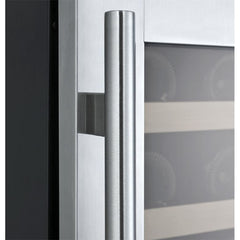 Allavino FlexCount II Tru-Vino Series 56 Bottle Stainless Steel Left Hinge Wine Fridge VSWR56-1SL20