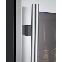 Allavino- Tru-Vino Stainless Steel Left Hinge Beverage Fridge  AOVSBC15-SL20