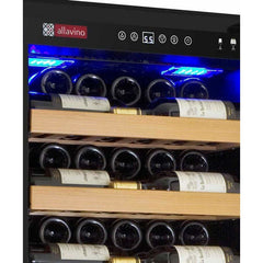 Allavino  Vite II Tru-Vino 115 Bottle Black Right Hinge Wine Fridge YHWR115-1BR20