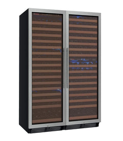 Allavino FlexCount Classic II Tru-Vino 346 Bottle Three Zone Stainless Steel Wine Cooler 3Z-YHWR7274-S20