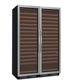 Allavino FlexCount Classic II Tru-Vino 348 Bottle Dual Zone Stainless Steel Wine Fridge 2X-YHWR174-1S20