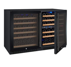 Allavino FlexCount II Tru-Vino 112 Bottle Three Zone Black Wine Refrigerator 3Z-VSWR5656-B20