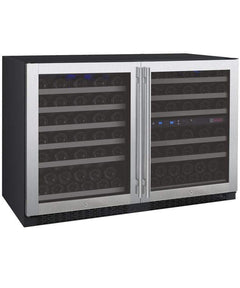 Allavino  FlexCount II Tru-Vino 112 Bottle Three Zone Stainless Steel Wine Refrigerator 3Z-VSWR5656-S20