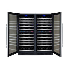 Allavino FlexCount II Tru-Vino 242 Bottle Four Zone Stainless Steel Wine Fridge 2X-VSWR121-2S20