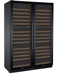 Allavino  FlexCount II Tru-Vino 344 Bottle Four Zone Black Wine Fridge 2X-VSWR172-2B20