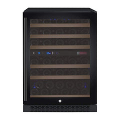 Allavino FlexCount II Tru-Vino 56 Bottle Dual Zone Black Right Hinge Wine Fridge VSWR56-2BR20