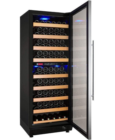 Allavino  Vite II Tru-Vino 99 Bottle Dual Zone Stainless Steel Right Hinge Wine Fridge YHWR99-2SR20