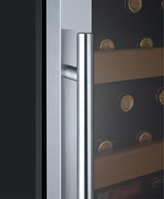 Allavino  Vite II Tru-Vino 99 Bottle Dual Zone Stainless Steel Right Hinge Wine Fridge YHWR99-2SR20