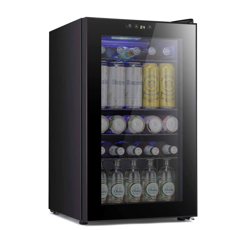 Antarctic Star Beverage Refigerator -100 Can Mini Fridge for Soda Beer or wine,Small Drink